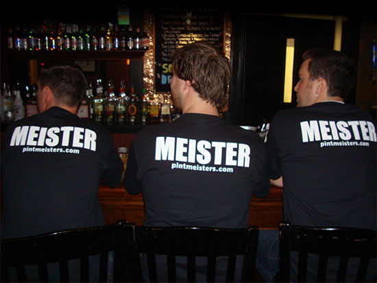 PintMeisters founders Dennis Gaynor, Dan Mathisen, Brendan Drury